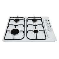 Варочная поверхность газовая 4-х конф. LIBERTON LHG 6540-01 (590х520хh95) (Материал корпуса Металл , Цвет корпуса белый) в Краснодаре от производителя 