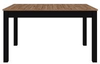 Стол обеденный Loft STO (мдф, лдсп-дуб вотан, черный (Black Red White (БРВ)) ) в Краснодаре от производителя в интернет магазине Планета Комфорта Стол обеденный Loft STO (мдф, лдсп-дуб вотан, черный (Black Red White (БРВ)) ) в Краснодаре от производителя