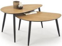 Фото stoly-zhurnalnye комплект halmar geneva (2 стола журнальных) производитель Halmar 