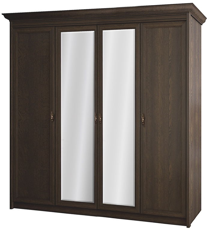 Фото Шкаф Флоренция 657 (221) четырехдверный от производителя Яна в Краснодаре по цене 75 670 ₽