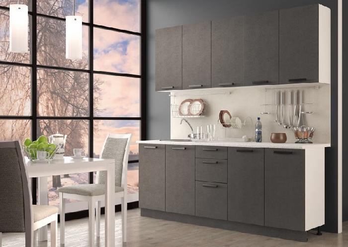 Кухня Фиджи шкаф навесной А-20 (белый, крафт,(Леко))