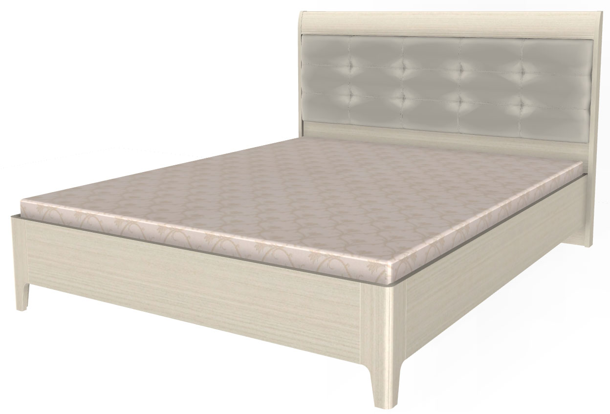Фото Кровать двуспальная Камелия КР-2073 (СМ 160х200) с ламельным основанием от производителя Лером в Краснодаре по цене 35&nbsp;510 ₽