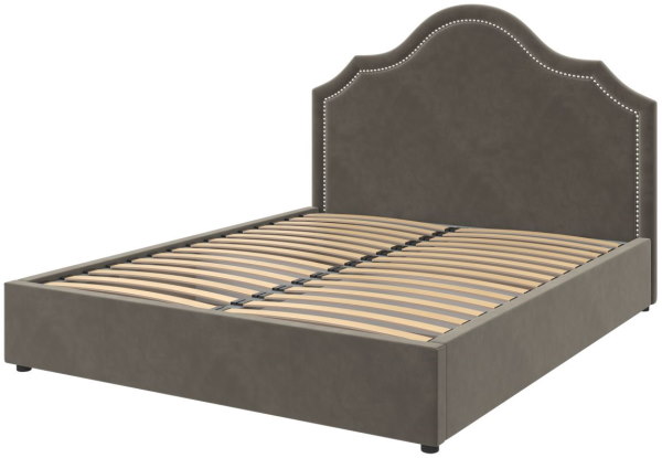Фото Кровать двуспальная Оливия (СМ 160х200) без основания (Меб-Мар) от производителя Браво-мебель в Краснодаре по цене 19 690 ₽