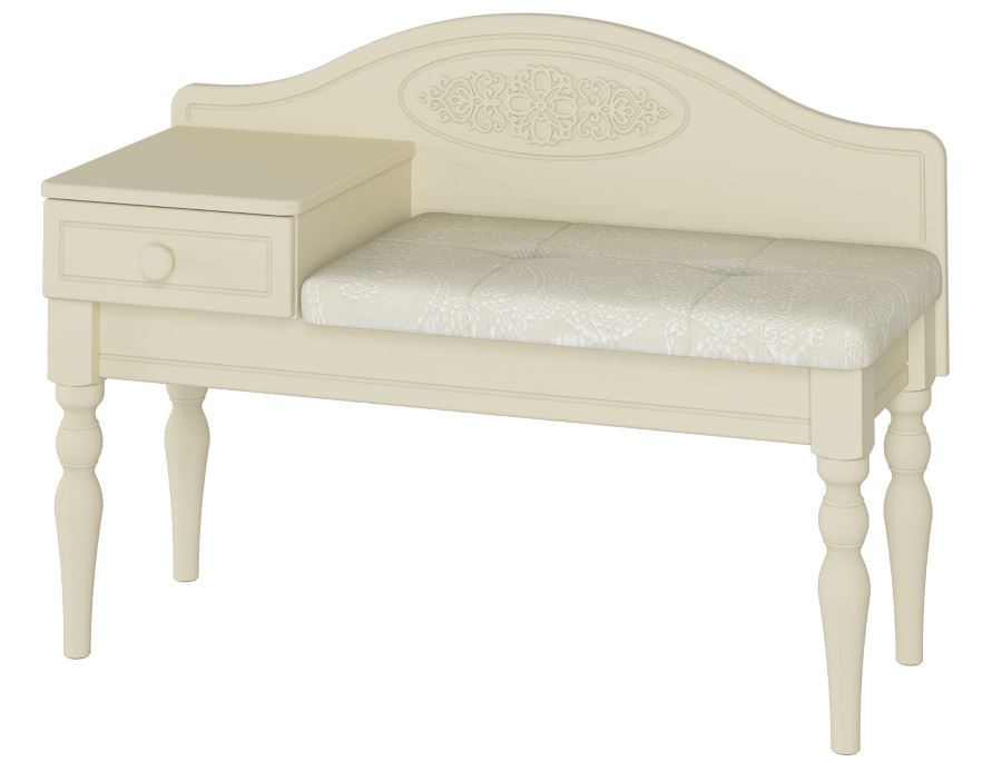 Фото Банкетка Ассоль плюс АС-41 (левая) от производителя Компасс в Краснодаре по цене 17&nbsp;500 ₽