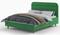 Фото krovati-s-myagkoy-spinkoy кровать двуспальная skandy (см 160х200) без основания производитель Корона