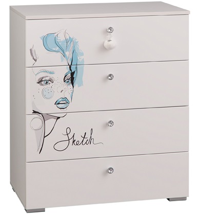 Фото Комод Гламур  от производителя Мебельсон в Краснодаре по цене 22 440 ₽