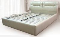 Фото krovati-s-myagkoy-spinkoy кровать двуспальная клеопатра (см 160х200) с подъемным механизмом производитель Дюарт