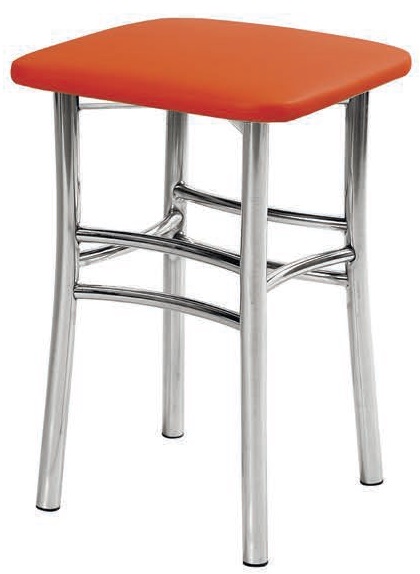 Фото Табурет Квадрат хром от производителя Мир стульев в Краснодаре по цене 2 020 ₽