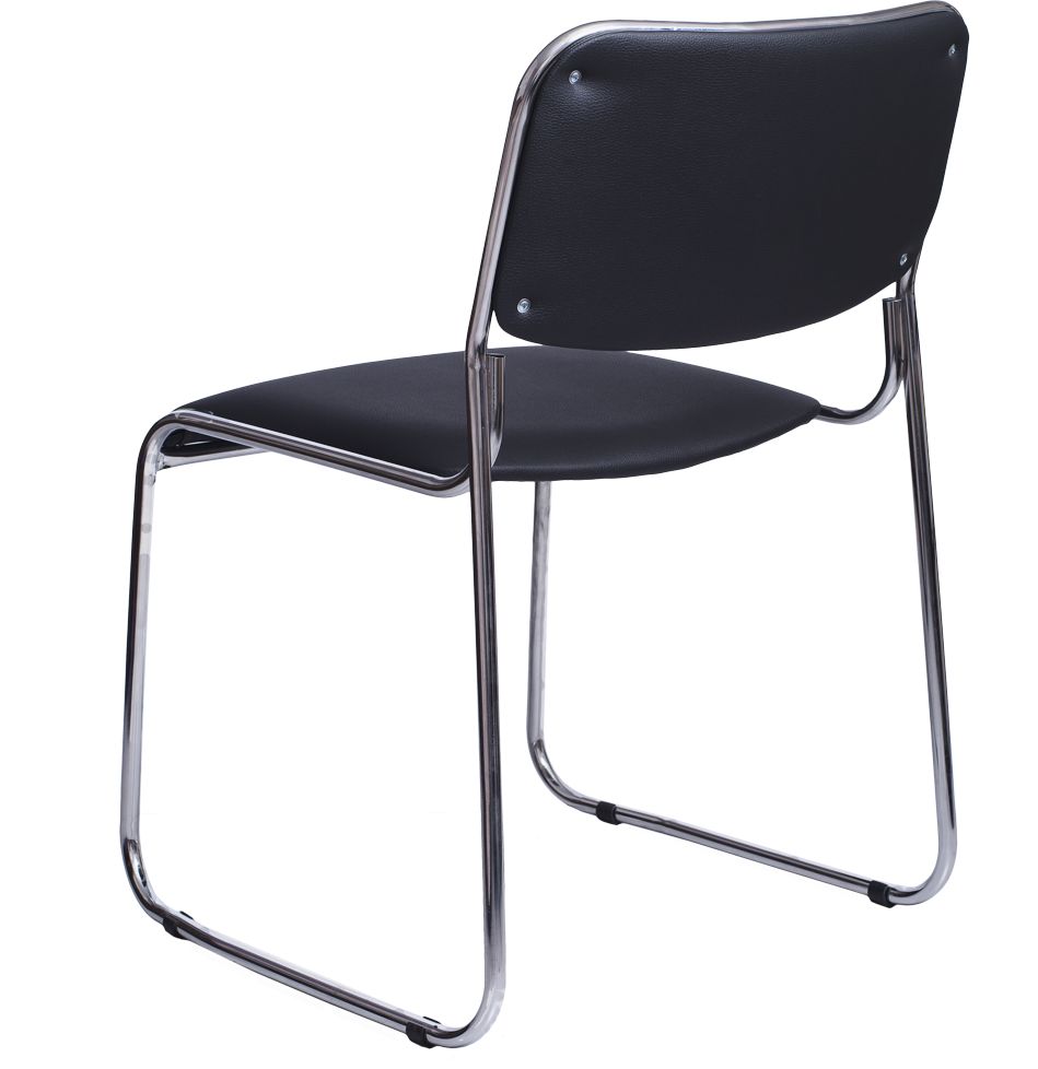 Фото Стул для посетителя Марс (хром) от производителя Фабрикант в Краснодаре по цене 4 270 ₽