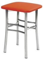 Табурет Квадрат хром ( Обивка стула:кожзам , хром, в ассортименте (Мир стульев) ) в Краснодаре от производителя 