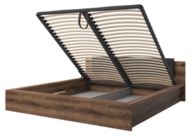 Фото Кровать двуспальная Indira typ 51 (СМ 160х200) с подъемным механизмом от производителя Helvetia в Краснодаре по цене 92 530 ₽