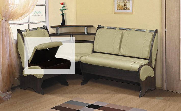 Фото Кухонный уголок ДКУ-2/2 от производителя Марибель в Краснодаре по цене 17 310 ₽