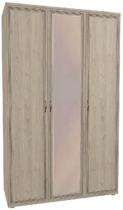 Шкаф Карина ШК-1001 (135) трехдверный (гикори джексон светлый, гикори джексон светлый,(Лером))