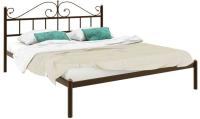 Кровать односпальная Диана (СМ 120х200) трубка металл в интернет магазине Планета Комфорта Фото metallicheskie-krovati кровать односпальная диана (см 120х200) трубка металл производитель Милсон