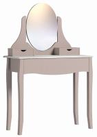 Стол туалетный Брауни (Brownie)-43 (лдсп, лдсп белый,  мокко, мокко-белый (Глазов) ) в Краснодаре от производителя 