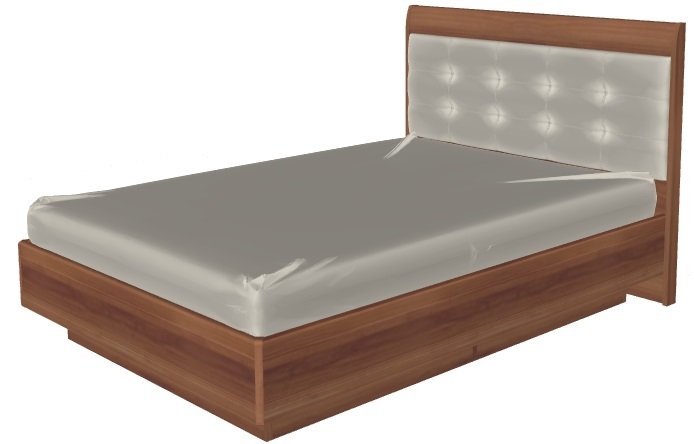 Фото Кровать двуспальная Мелисса КР-1852 (СМ 140х200) с подъемным механизмом от производителя Лером в Краснодаре по цене 41 310 ₽