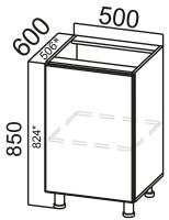 Кухня Модус стол-рабочий С500 в интернет магазине Планета Комфорта Фото kukhnya-modus-sv кухня модус стол-рабочий с500 производитель