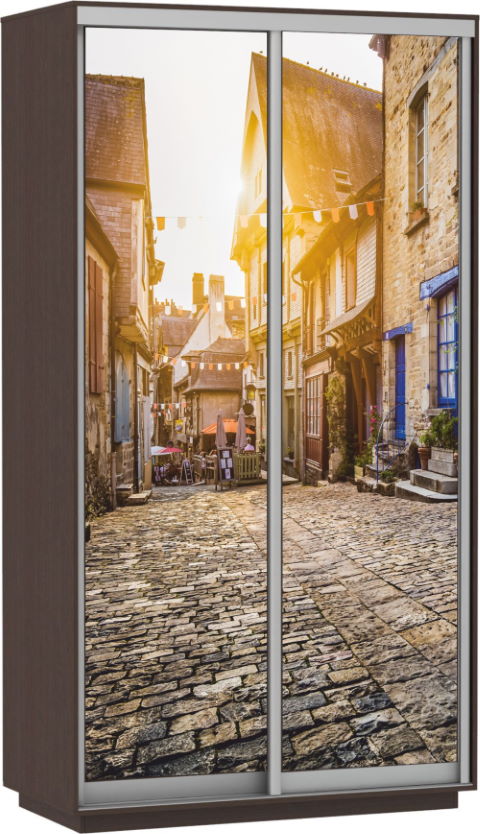 Фото Шкаф-купе Экспресс Дуо Фото (1,2х0,6х2,2 - 2 двери) от производителя Мебельная компания Е1 в Краснодаре по цене 31&nbsp;750 ₽