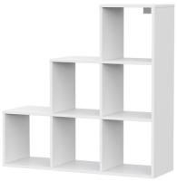 Стеллаж Токио (лесенка) - вид слева