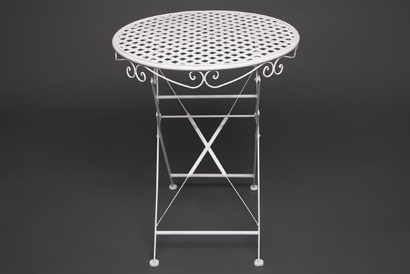 Фото Стол кованый складной Патио (Patio) от производителя Tetchair в Краснодаре по цене 9&nbsp;720 ₽