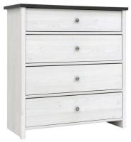 Фото mebel-dlya-gostinits комод порто kom4s производитель Black Red White (БРВ)