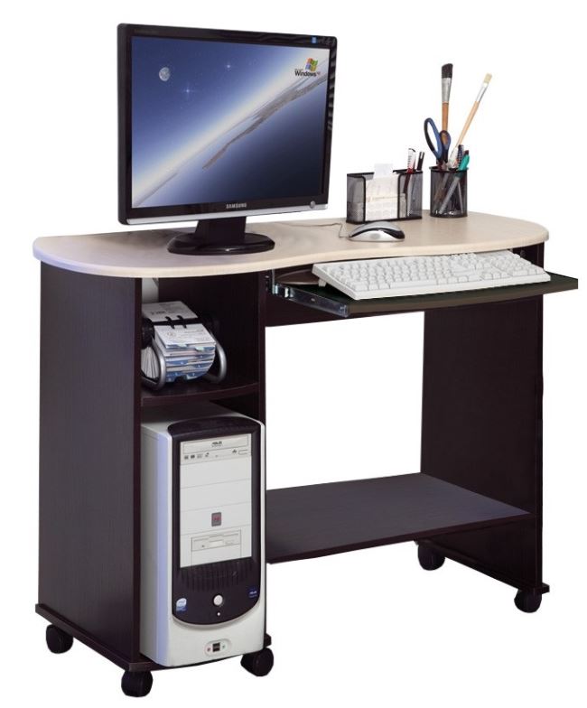 Фото Стол компьютерный Костер-3 в Краснодаре по цене 5 420 ₽ от производителя Олмеко, код товара  шт Фото Стол компьютерный Костер-3 от производителя Олмеко в Краснодаре по цене 5 420 ₽