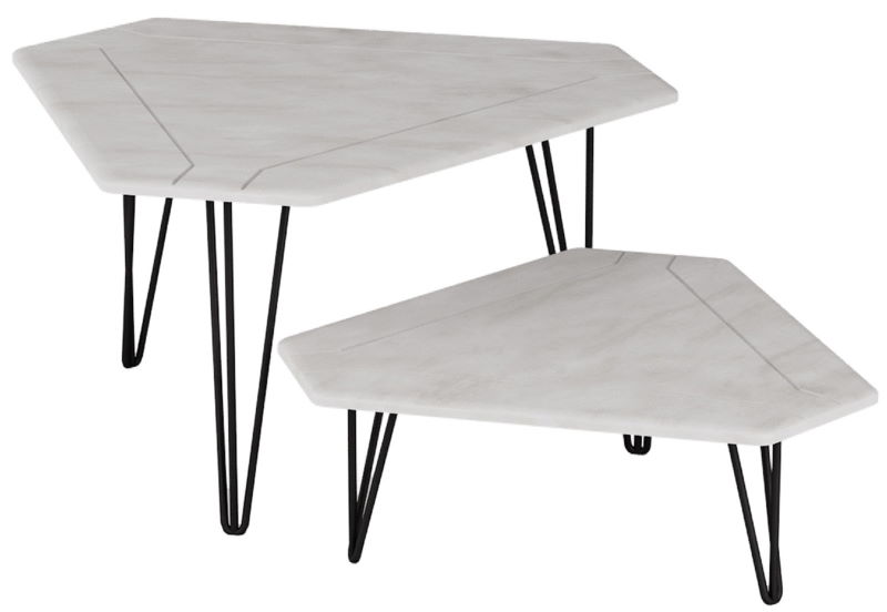 Фото Стол журнальный Тет-а-тет (2шт) от производителя Калифорния в Краснодаре по цене 9&nbsp;420 ₽