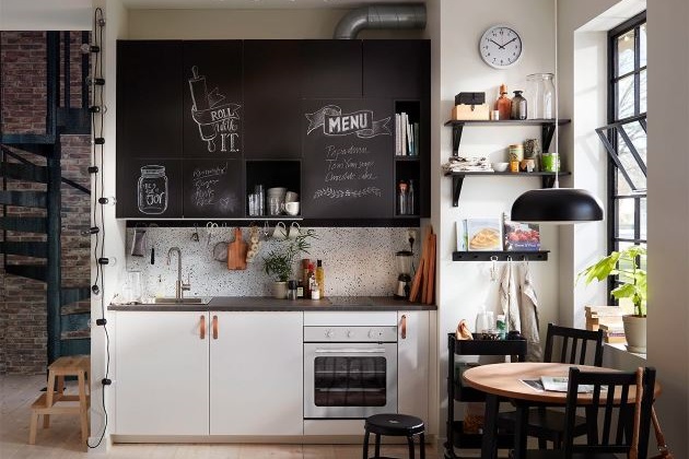 Небольшие кухонные гарнитуры для маленьких кухонь от Планета Комфорта в Краснодаре