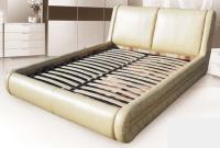 Фото krovati-s-myagkoy-spinkoy кровать двуспальная люси (см 160х200) с подъемным механизмом производитель Дюарт