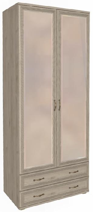 Шкаф Карина ШК-1007 (90) двухдверный (гикори джексон светлый, гикори джексон светлый,(Лером)) Шкаф Карина ШК-1007 (90) двухдверный (гикори джексон светлый, гикори джексон светлый,(Лером))