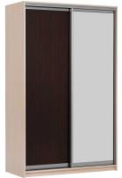 Фото shkaf-kupe-v-spalnyu шкаф-купе мираж 13 (1,3х0,46 - 2 двери) производитель Фант-мебель