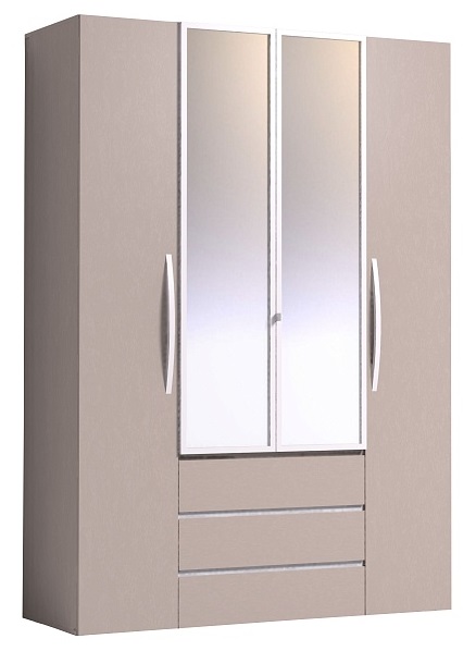 Фото Шкаф Брауни (Brownie)-555 (160) четырехдверный в Краснодаре по цене 49 580 ₽ от производителя Глазов, код товара 2000001916834 шт Фото Шкаф Брауни (Brownie)-555 (160) четырехдверный от производителя Глазов в Краснодаре по цене 49 580 ₽