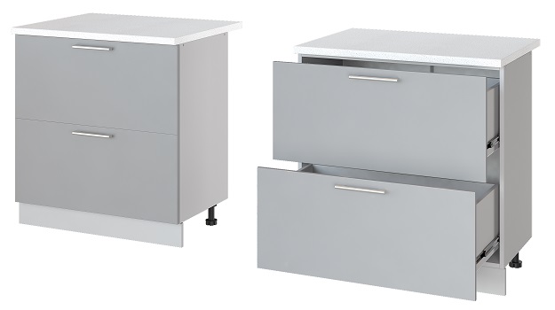 Фото Кухня Бронкс стол-рабочий Н-82 от производителя Леко в Краснодаре по цене 8&nbsp;800 ₽