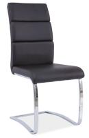 Стул Signal H456 ( Обивка стула:экокожа , хром, черный (Signal) ) в Краснодаре от производителя 