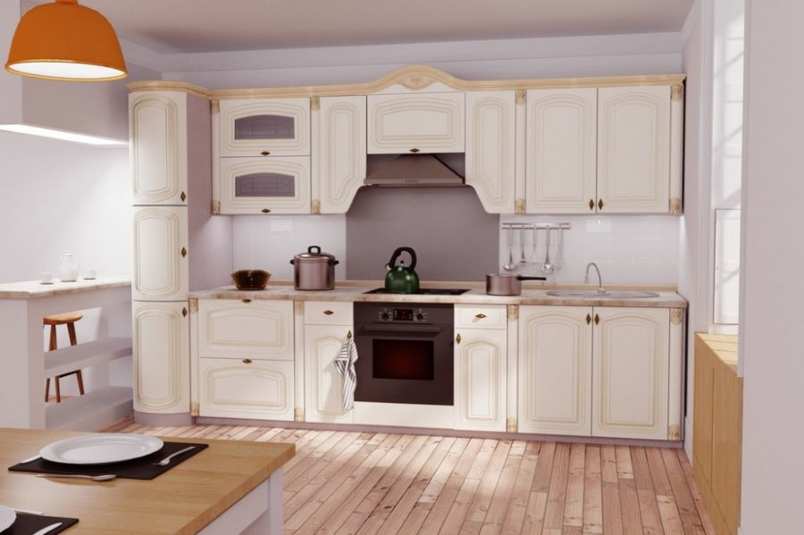 Фото Кухня Селена №60 (3,2) от производителя Ставрополь Мебель в Краснодаре по цене 50 800 ₽