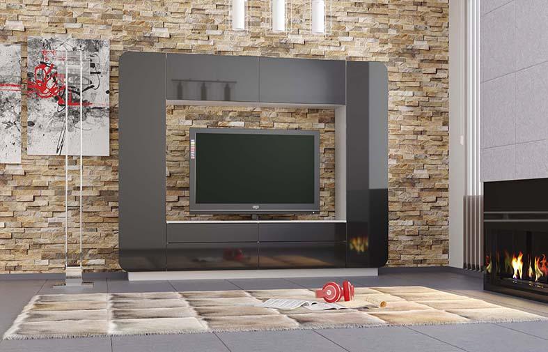 Фото Стенка Лаванда-2 от производителя Олмеко в Краснодаре по цене 31&nbsp;570 ₽