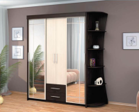 Фото  шкаф-купе хилтон (2 двери) производитель Браво-мебель