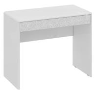 Стол туалетный Амели  (лдсп, мдф-белый глянец,  белый глянец, белый глянец (ТриЯ) ) в Краснодаре от производителя 