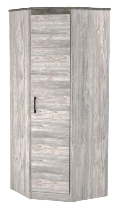 Шкаф Денвер (88) угловой (риббек серый-камень темный, риббек серый,(СБК)) Шкаф Денвер (88) угловой (риббек серый-камень темный, риббек серый,(СБК))