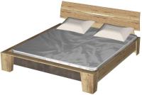 Фото dvuspalnye-krovati кровать двуспальная стреза new (см 180х200) без основания производитель СБК