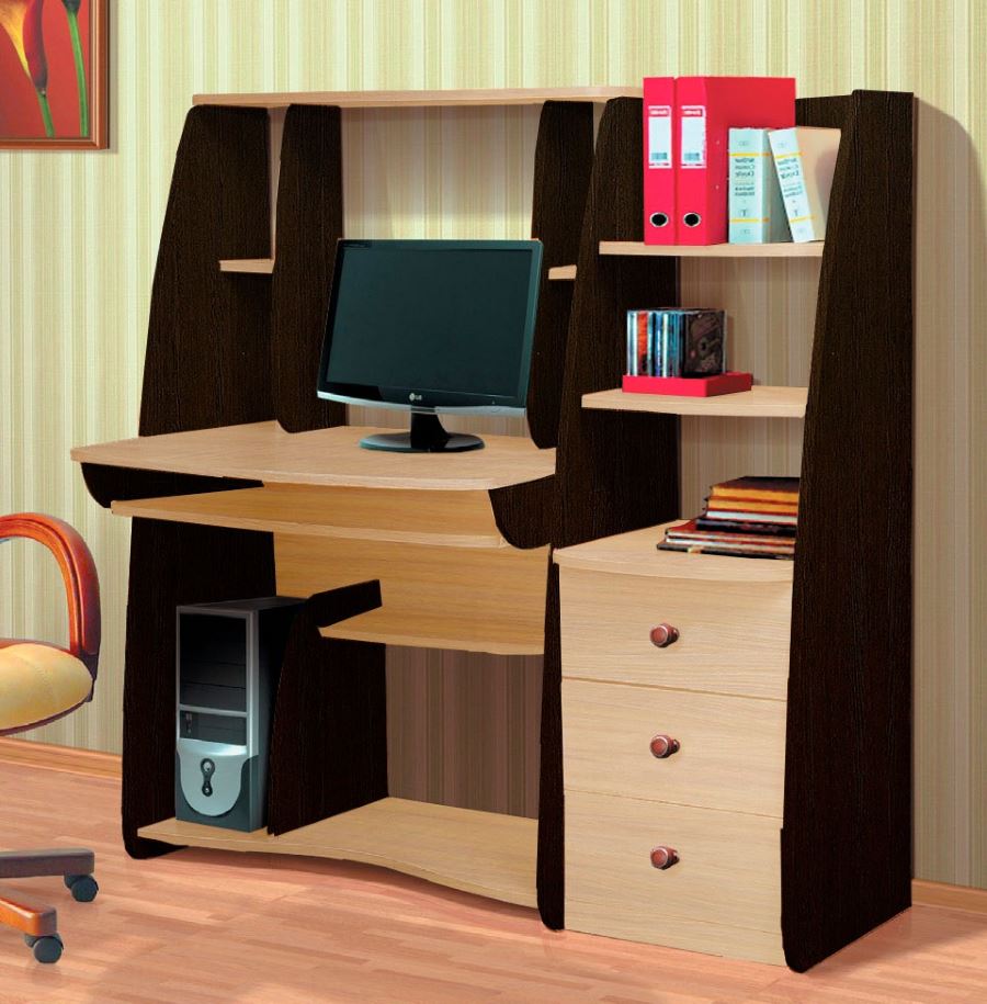 Фото Стол компьютерный СК 1  от производителя Фант-мебель в Краснодаре по цене 9&nbsp;590 ₽