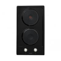 Варочная поверхность электрическая 2-х конф. VENTOLUX HE 302 (300х500хh30) (Корпус Эмаль , Цвет Черный) в Краснодаре от производителя 
