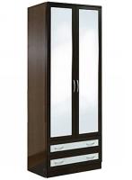 Фото shkafy-dvukhdvernye шкаф кэт-1 vr-14g (80) с зеркалом двухверный производитель Диал