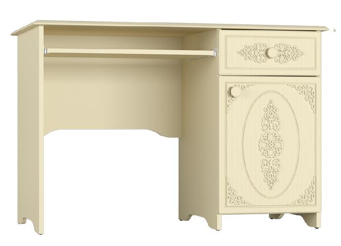Стол компьютерный Ассоль плюс АС-242К  (лдсп, лдсп-ваниль,  ваниль, ваниль (Компасс) ) Стол компьютерный Ассоль плюс АС-242К  (лдсп, лдсп-ваниль,  ваниль, ваниль (Компасс) )