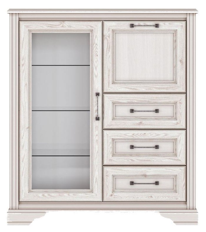 Фото Тумба Stylius B169-KOM1W1B3S (с подсветкой) от производителя Black Red White (БРВ) в Краснодаре по цене 37 910 ₽