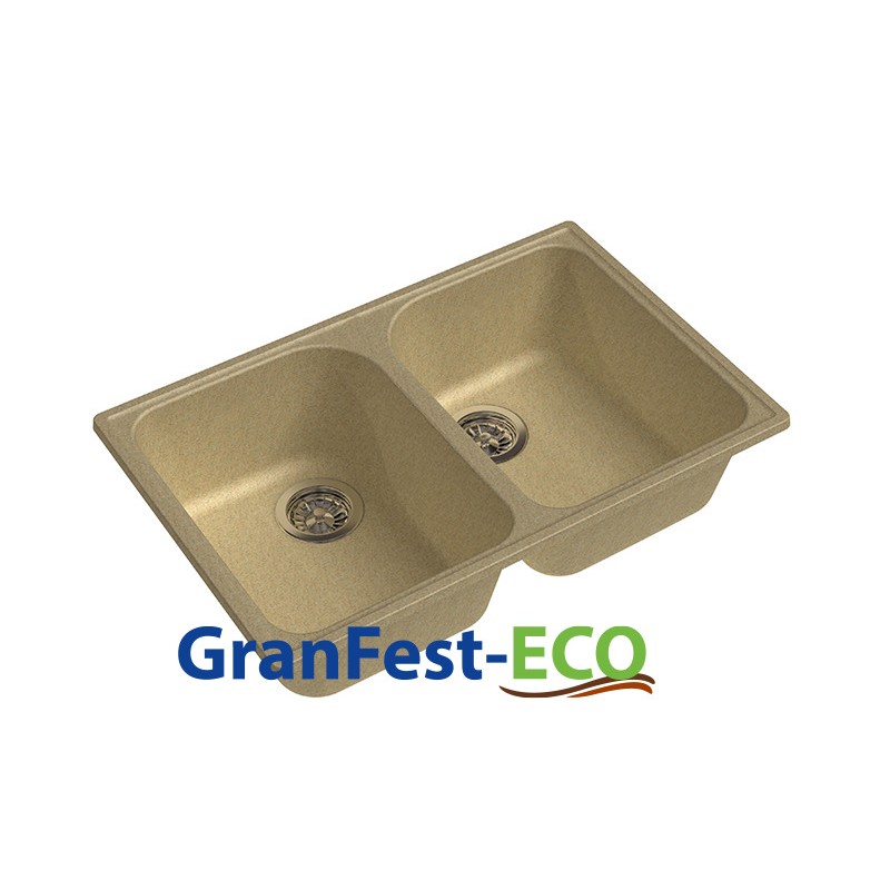 Фото Мойка Granfest eco-15 (ГР 740х480хh200) (шир.ящ.min 720) без сифона от производителя Granfest в Краснодаре по цене 4 750 ₽
