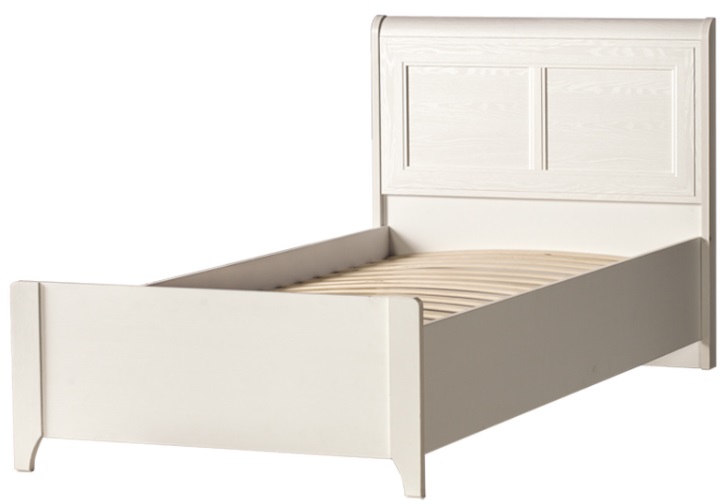 Фото Кровать односпальная Белла 249 (СМ 90х200) с основанием от производителя Яна в Краснодаре по цене 16 720 ₽