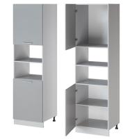 Кухня Бронкс пенал П-60 (белый, бетон,(Леко)) в Краснодаре от производителя 