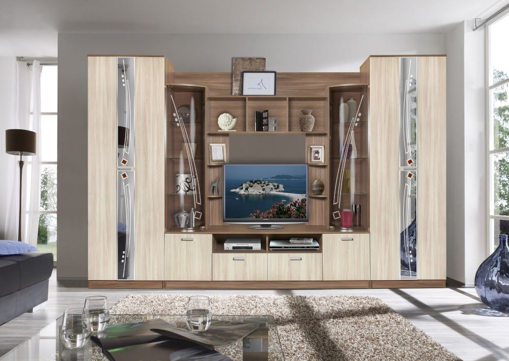 Фото Стенка Мадрид 7 от производителя Мебель Маркет в Краснодаре по цене 50&nbsp;950 ₽