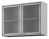 Кухня Барселона шкаф навесной ШВС 1000 (венге, белое дерево,(Интерьер-центр)) в Краснодаре от производителя 